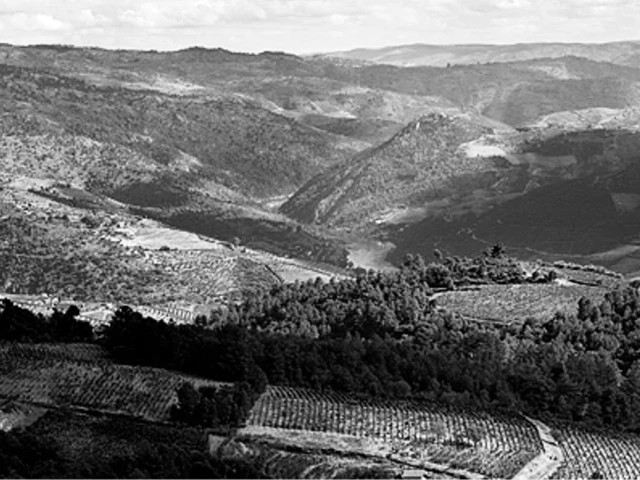 Portugal rugged terrain around wolframite mines